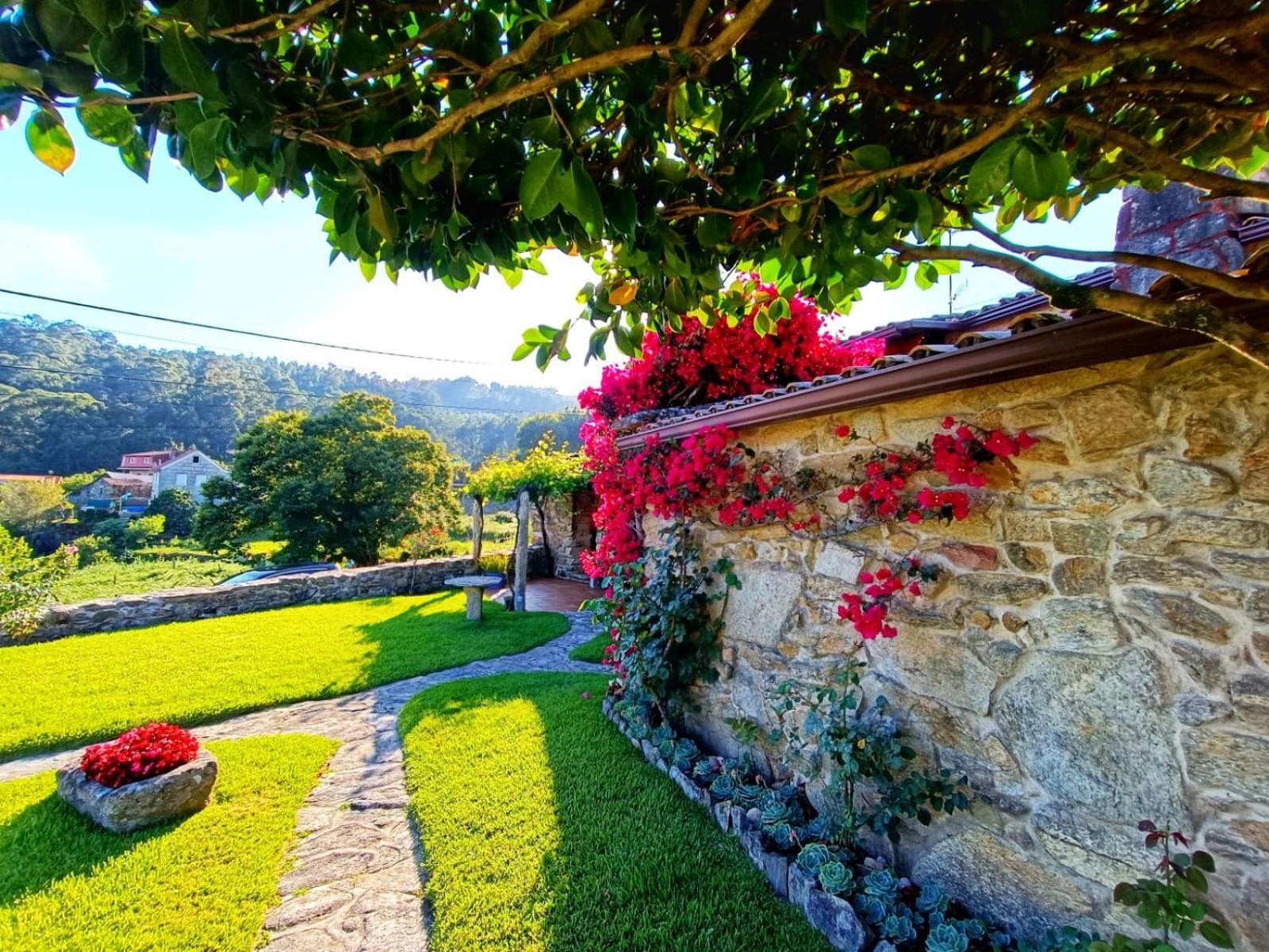 Villa Remanso Azul Moaña Exterior foto