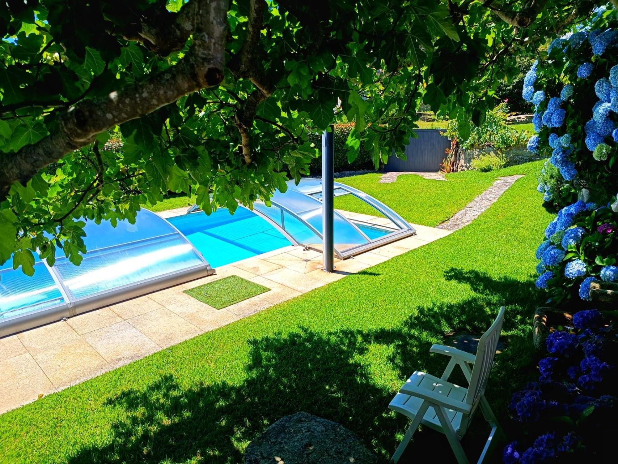 Villa Remanso Azul Moaña Exterior foto